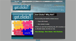 Desktop Screenshot of gotclicks.biz